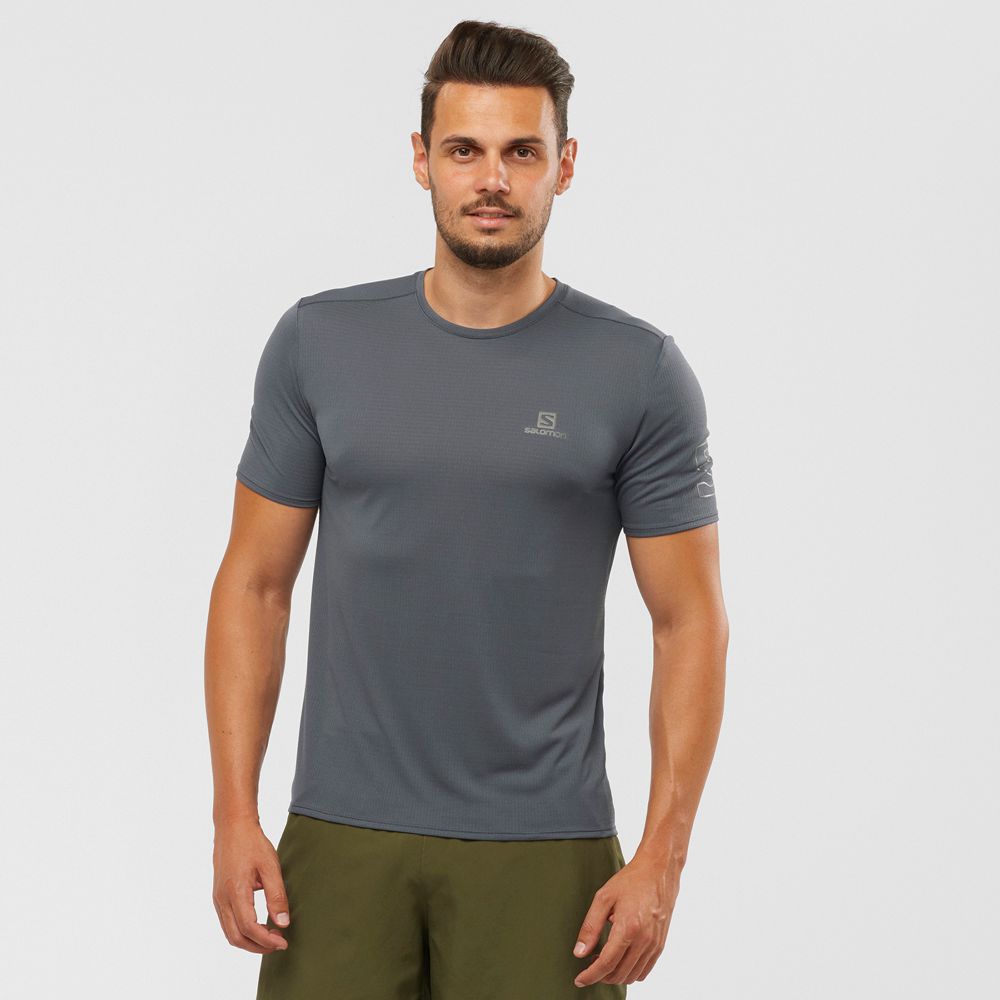 Salomon XA TRAIL Camisetas Hombre - Oscuro - Colombia (36509-FQUO)